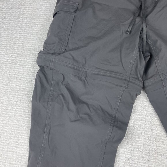 The North Face Pants Womens 10 Grey  2.0 Convertible Cargo Hiking NF0A2UMJ - Picture 8 of 14